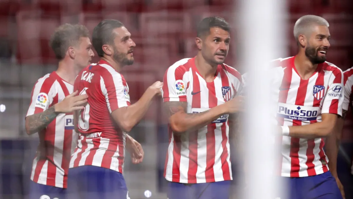 Atlético pays tribute to Corona virus victims, defeats Valladolid to third place- India TV Hindi