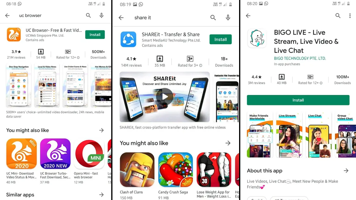 बैन होने के बाद भी अभी तक प्ले स्टोर/ऐप स्टोर पर क्यों दिख रहे हैं चाइनीज Apps?- India TV Hindi
