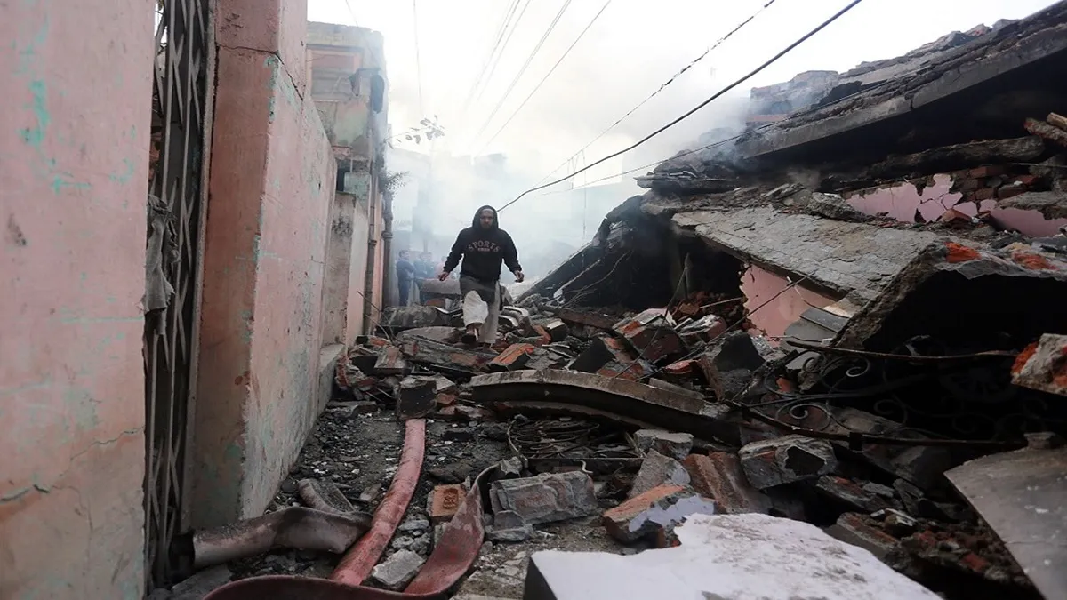 building collapse, Pakistan-occupied Kashmir, Pakistan- India TV Hindi