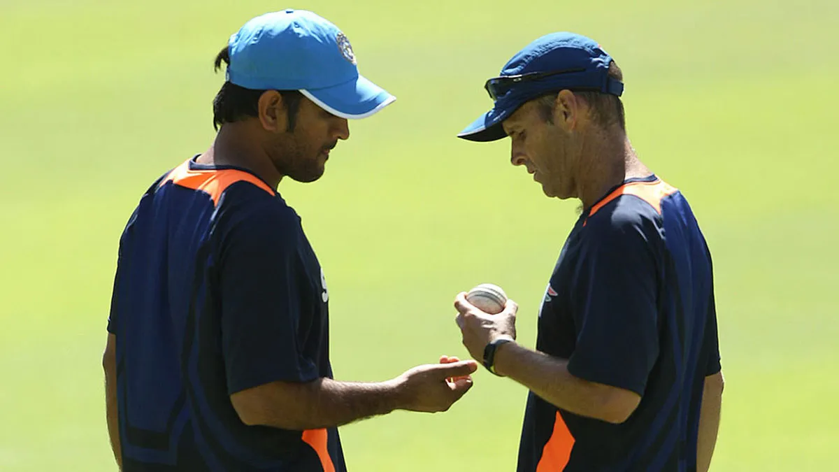 When Gary Kirsten did not get an entry, Dhoni had canceled the team event, he said 'these are my peo- India TV Hindi