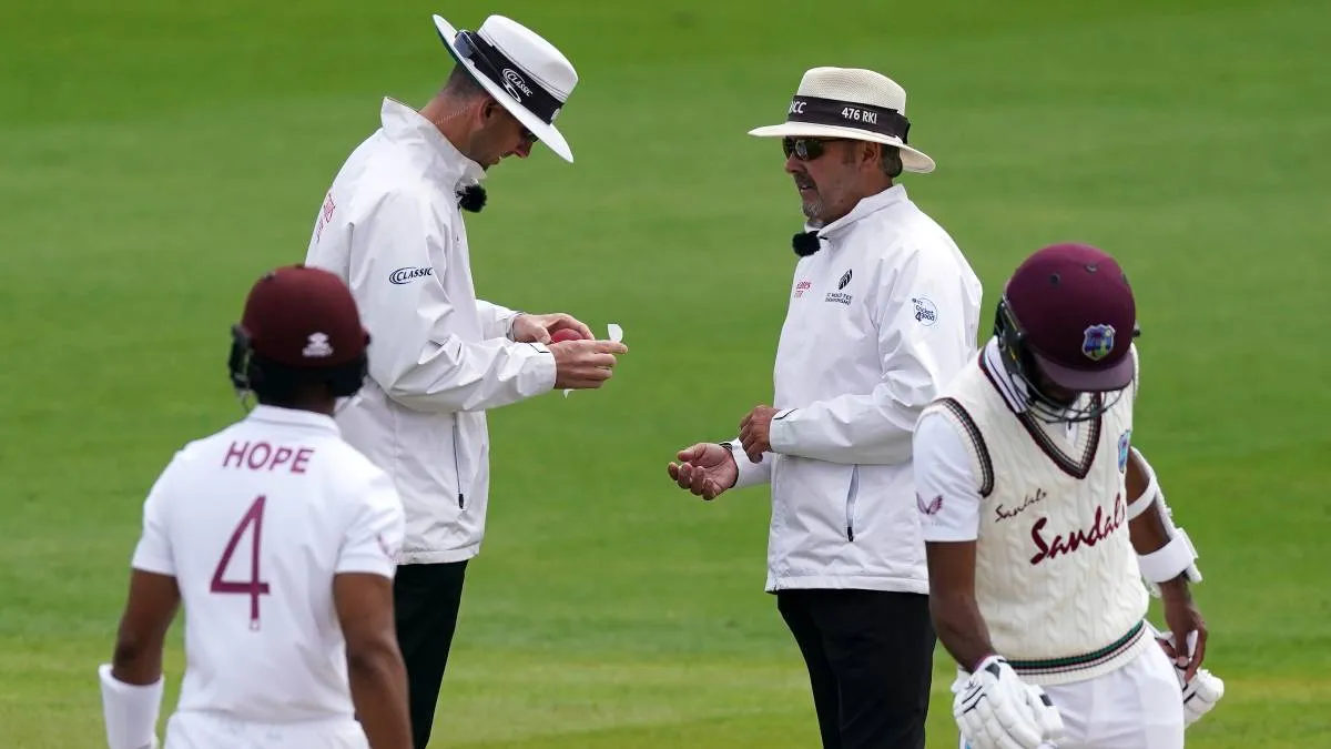 Dominic Sibley break ICC no-saliva rule in England vs West Indies 2nd Test- India TV Hindi