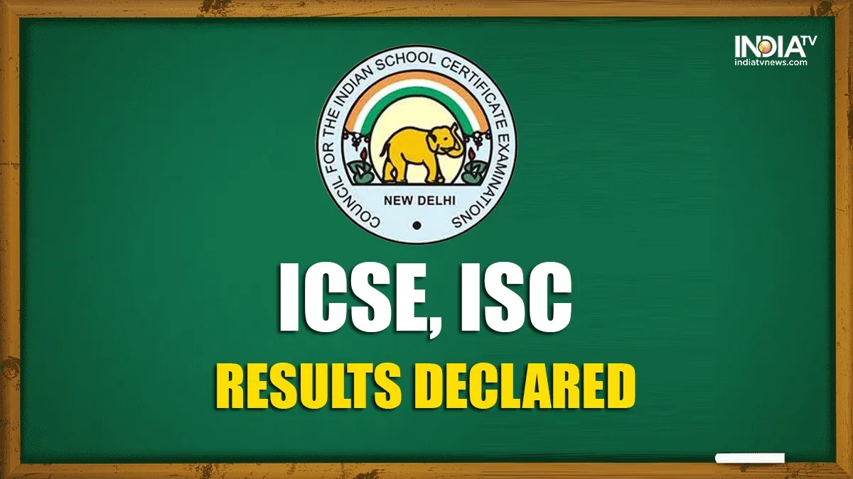 CISCE ICSE class 10th result declared check score online at...- India TV Hindi