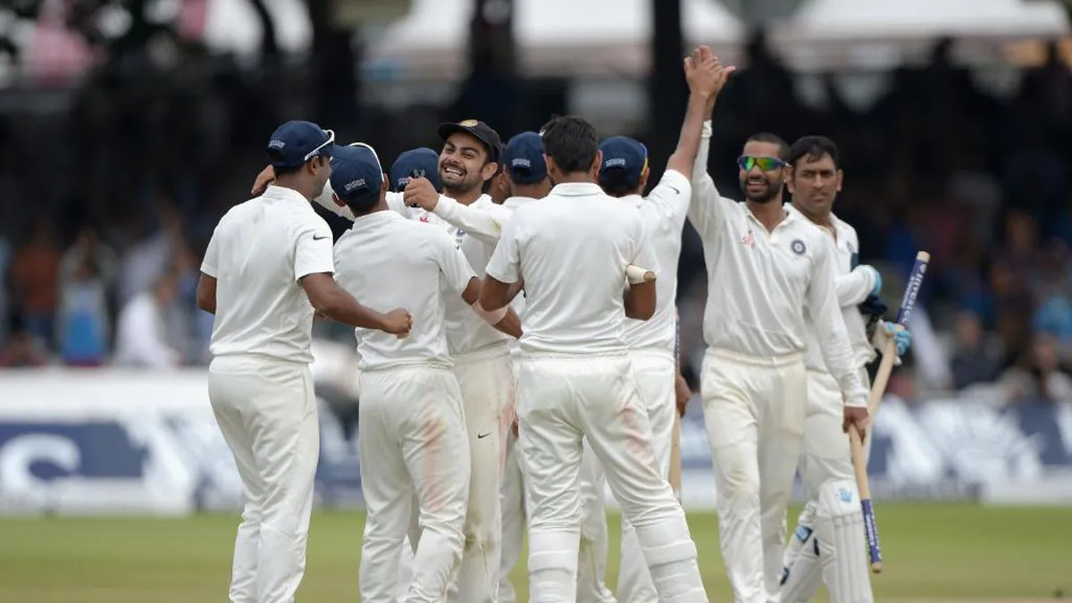 On This Day In 2014 India won a Test at Lords for the first time since 1986, beating England by 95 r- India TV Hindi