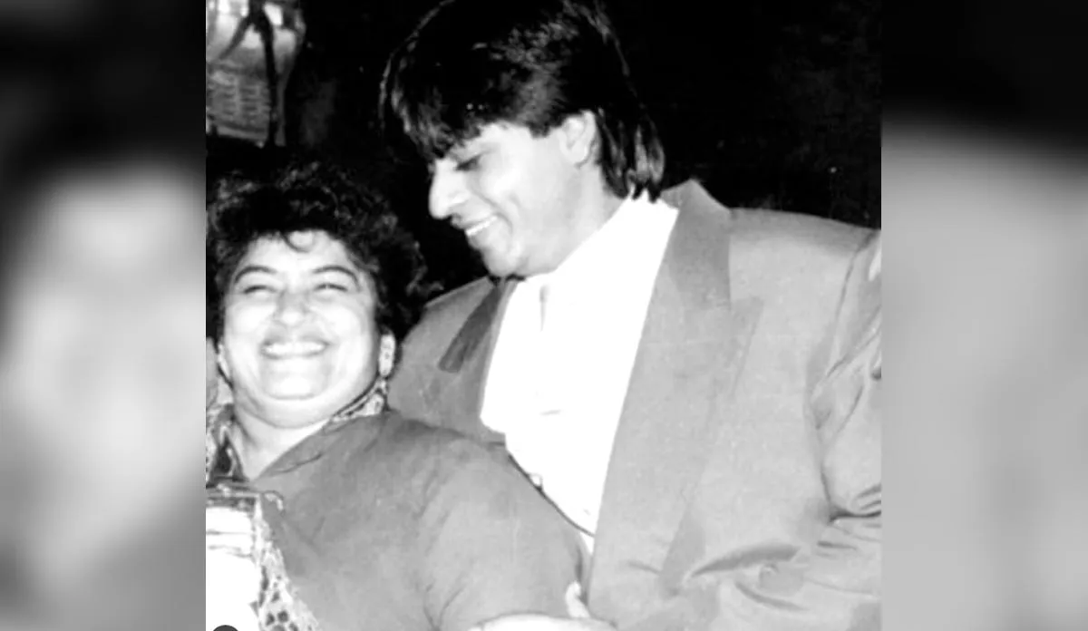 शाहरुख खान के साथ सरोज खान की पुरानी फोटो- India TV Hindi