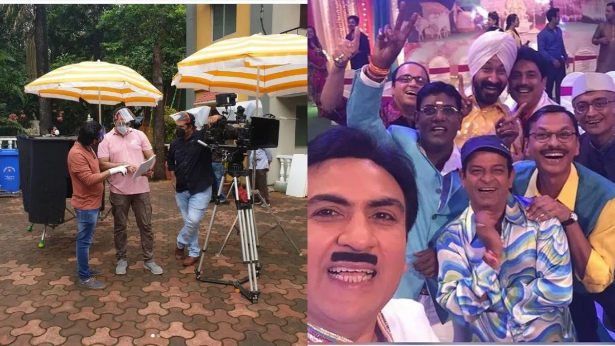 TV taarak Mehta ka ooltah chashmah s shoot begins director malav rajda shares pictures, 115 दिनों बा- India TV Hindi
