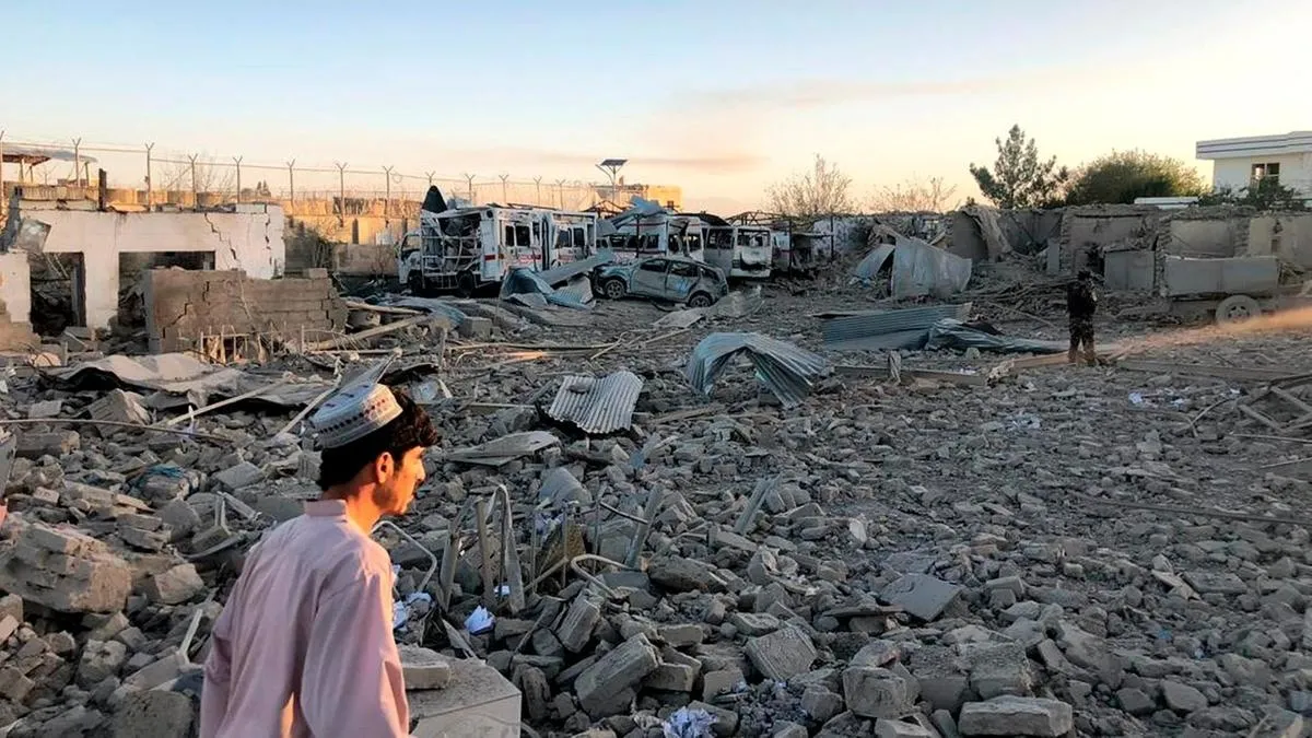 Taliban Truck Bomb, Taliban Truck Bomb Afghanistan, Afghanistan Truck Bomb- India TV Hindi