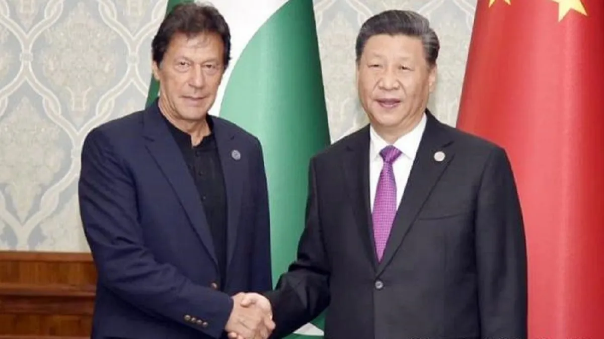 Imran Khan with Xi Jinping- India TV Hindi
