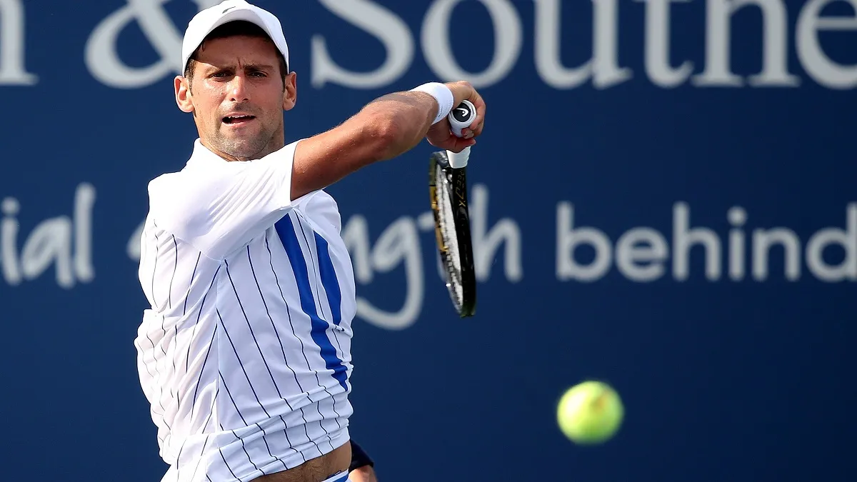 Novak Djokovic reached the semi-finals of Western and Southern Open by defeating Jane-Lennard Struff- India TV Hindi