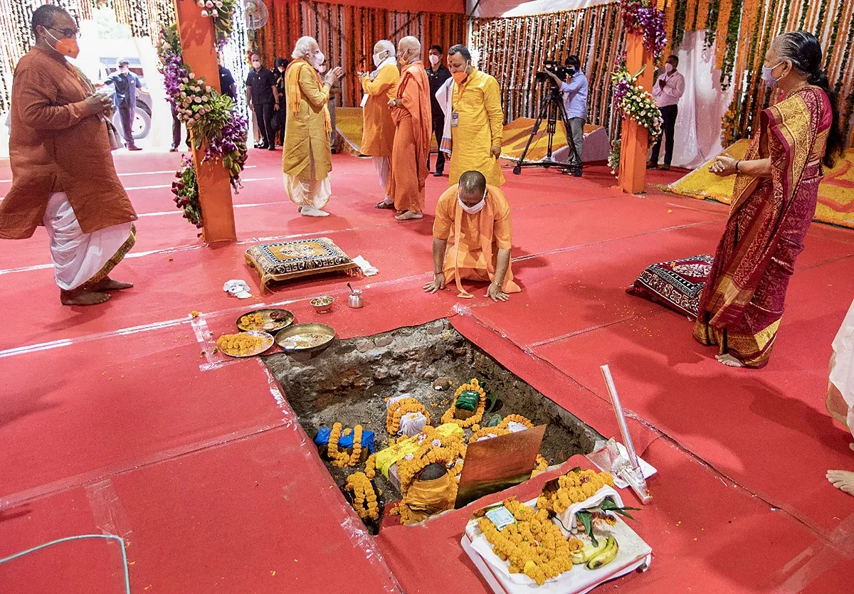 How soil from Sharda peeth Pok was brought for Ram Mandir Ayodhya? । Ram Mandir के लिए PoK स्थित शार- India TV Hindi
