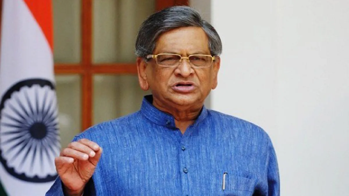 Completely ban corporate funding of elections: S M Krishna- India TV Hindi