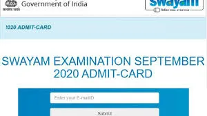 SWAYAM Exam Admit Card 2020- India TV Hindi