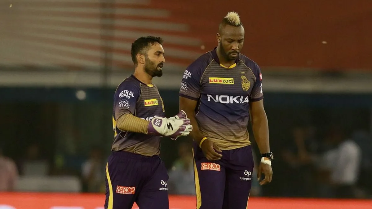 Dinesh Karthik and Andre Russell- India TV Hindi