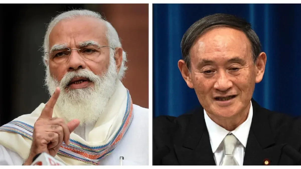 PM Modi and Japan PM Yoshihide Suga- India TV Hindi