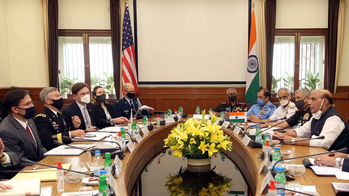 India America two Plus two meeting ।...- India TV Hindi