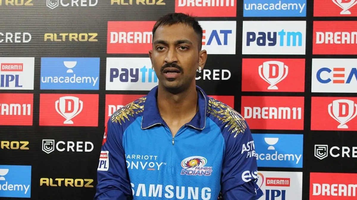 Krunal Pandya is happy with his short and impressive performance in IPL- India TV Hindi