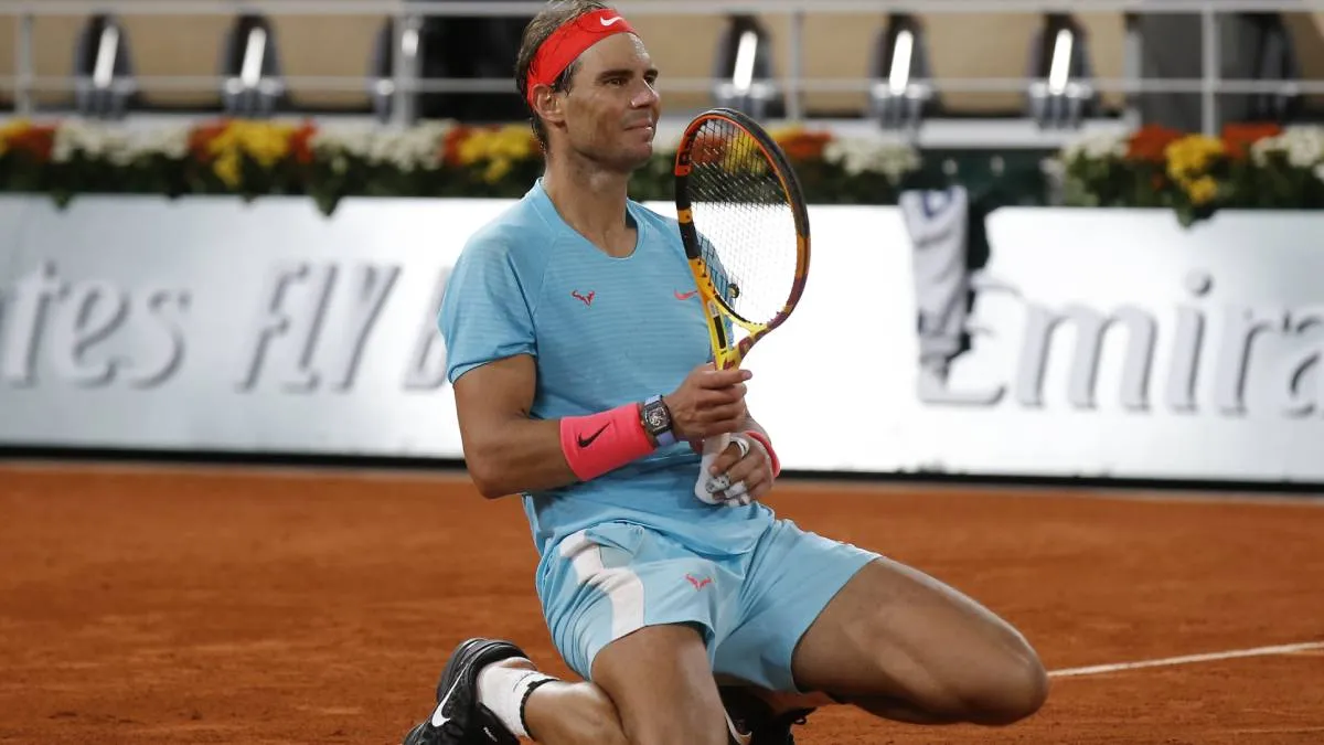 Rafael Nadal becomes the fourth player to win 1000 singles matches in Open Ira in tennis history- India TV Hindi