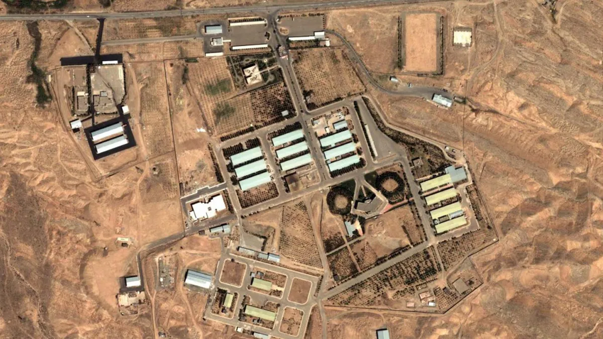 Satellite pictures show construction at Iran Natanz nuclear...- India TV Hindi