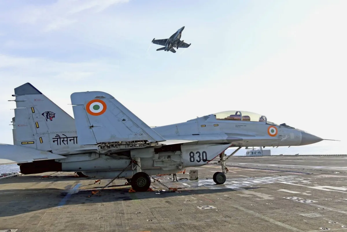 'MiG-29K' के लापता पायलट का शव मिला! दुर्घटना स्थल के पास से बरामद- India TV Hindi