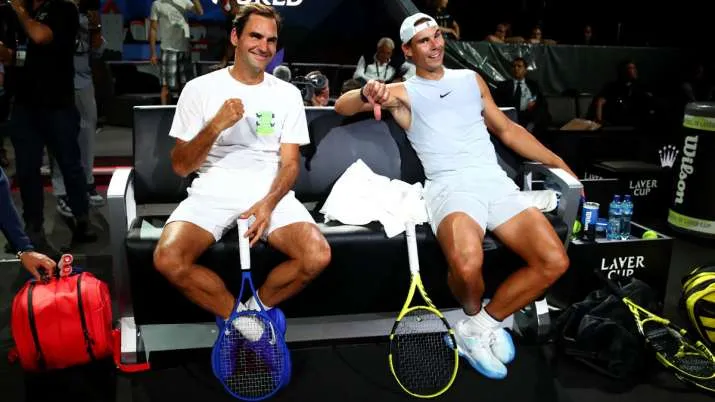 Roger Federer and Rafael Nadal- India TV Hindi