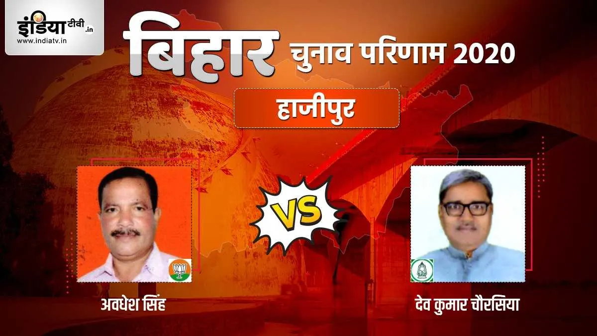 Hajipur seat election result dev kumar chaurasiya awdesh singh rjd bjp- India TV Hindi