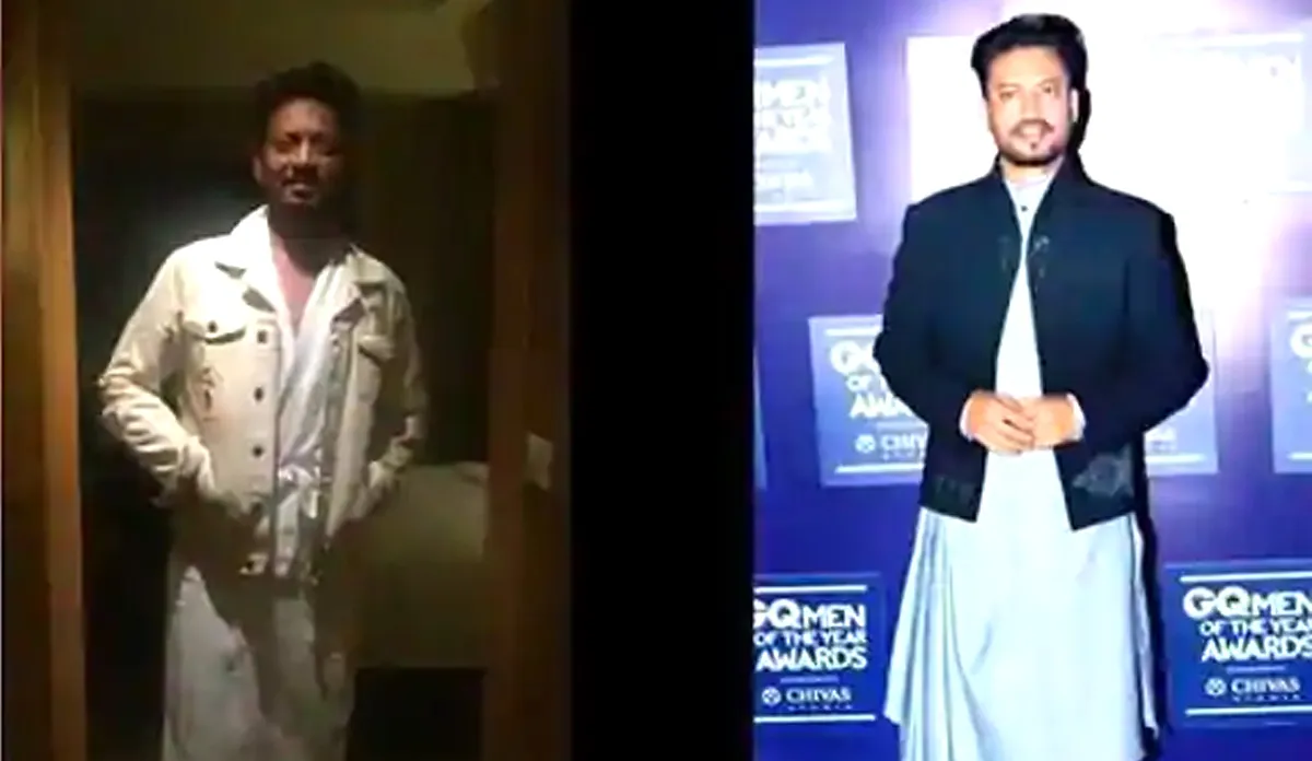 Babil shares Irrfan Khan funny meme which actor had sent him a long time ago- India TV Hindi