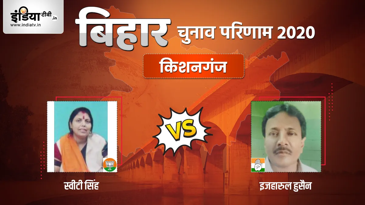 Kishanganj Seat Election Result, Sweety Singh, Ijaharul Husain, Congress, BJP- India TV Hindi