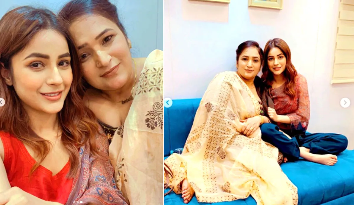 shehnaaz gill shares pic with mother- India TV Hindi