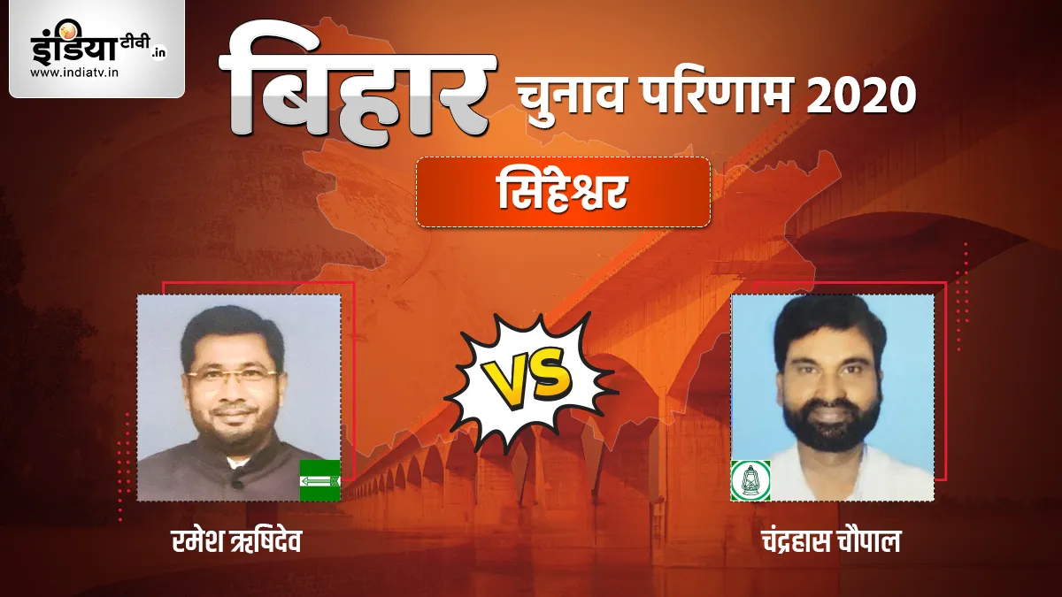 Singheshwar Seat Election Result Ramesh Rishidev Chandrahas Chaupal RJD JDU- India TV Hindi