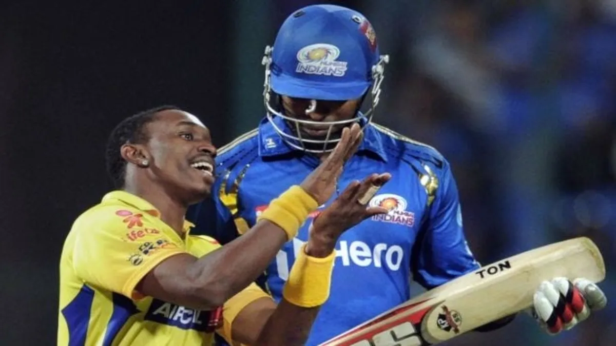 After winning the 15th title in the T20 League, Kieron Pollard told Bravo, 'Now you are behind me'- India TV Hindi