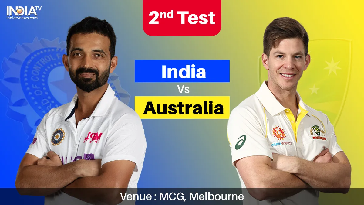 India vs Australia 2020 2nd Test, IND vs AUS Live Score,IND vs AUS 2nd Test Live Match,IND vs AUS Fa- India TV Hindi