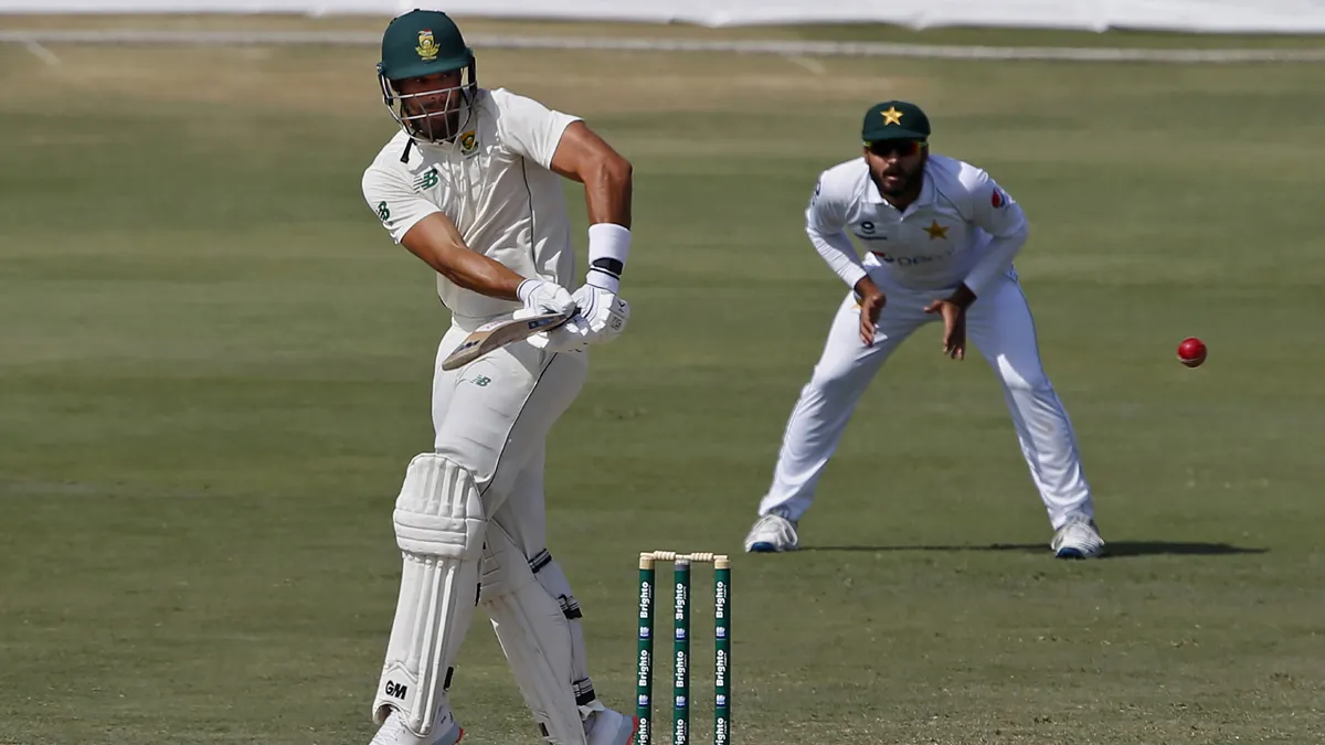 PAK vs SA 1st Test:  Aiden Markram and Wayne der Dussen South Africa were 29 runs ahead- India TV Hindi