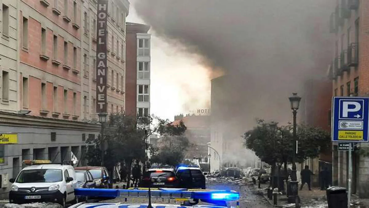 स्पेन की राजधानी मैड्रिड में जोरदार धमाका, हादसे में 2 लोगों की मौत- India TV Hindi