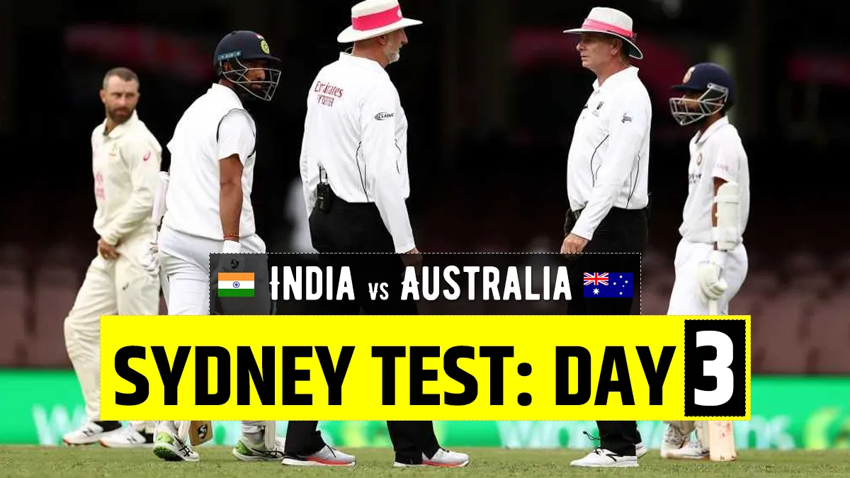 India vs Australia 2020 3rd Test Day 3- India TV Hindi