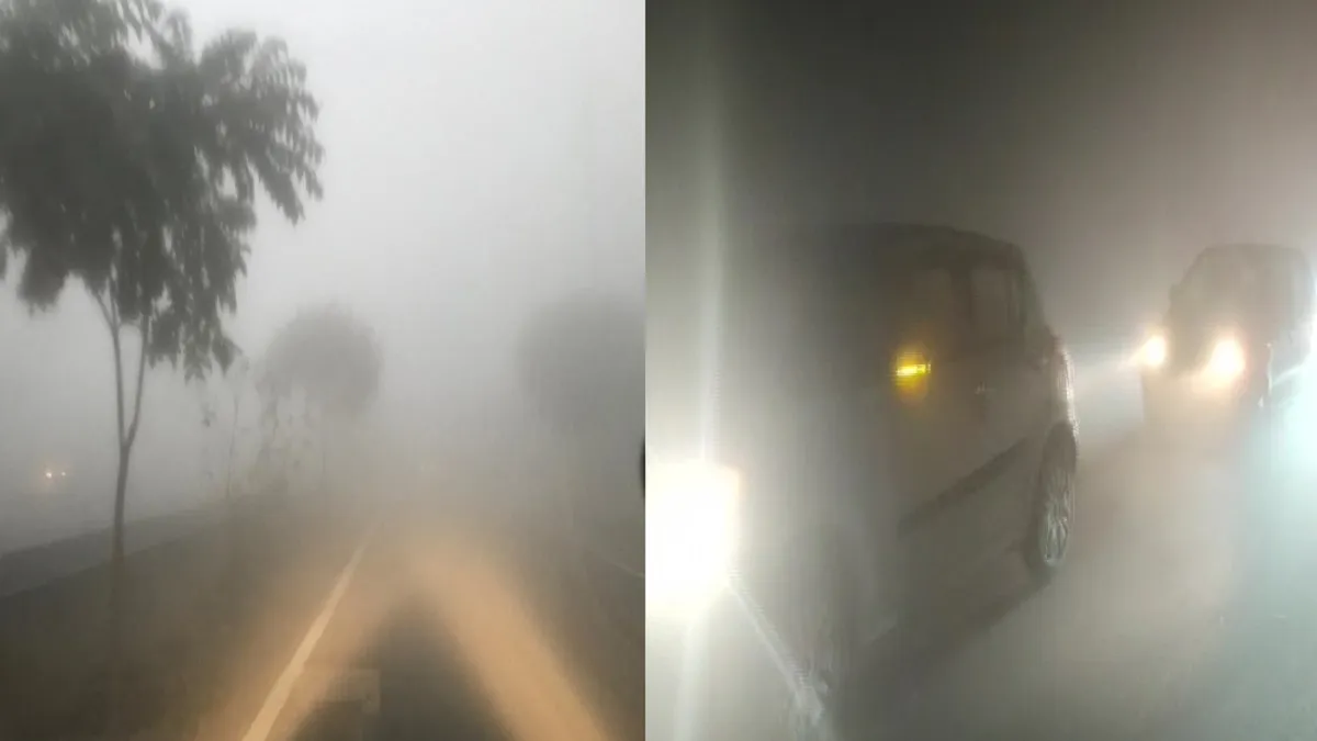 delhi ncr ghaziabad noida minimum temperature weather imd alert cold wave dense fog today updates दि- India TV Hindi