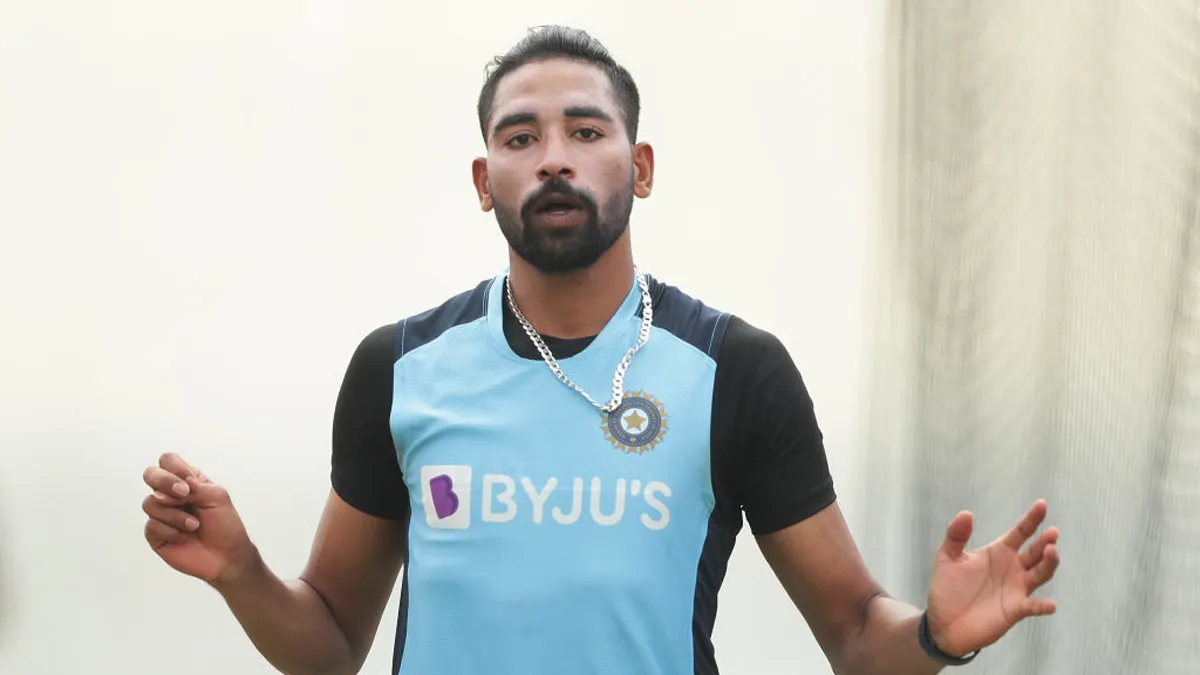 IND vs AUS: Mohammed Siraj revealed, why his eyes were moist during the national anthem - India TV Hindi