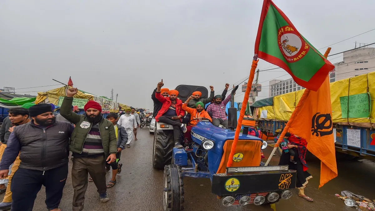 Kisan andolan farmer protests tractor rally today delhi NCR haryana punjab singhu border hindi news - India TV Hindi