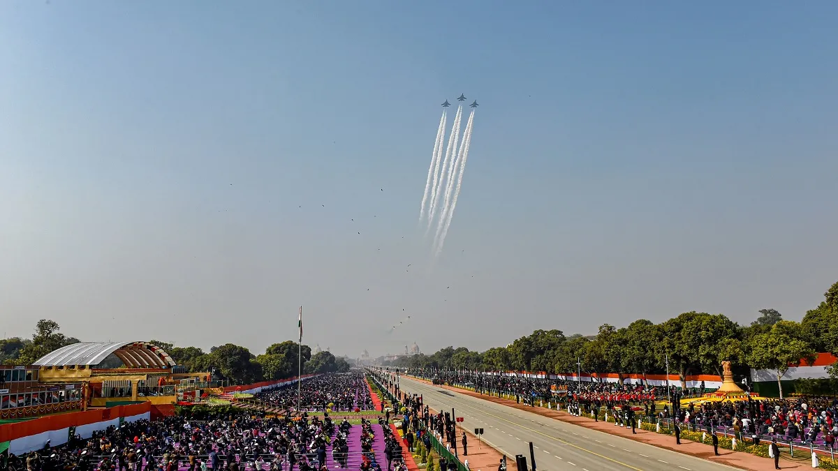 Republic Day parade : राजपथ पर दिखी...- India TV Hindi