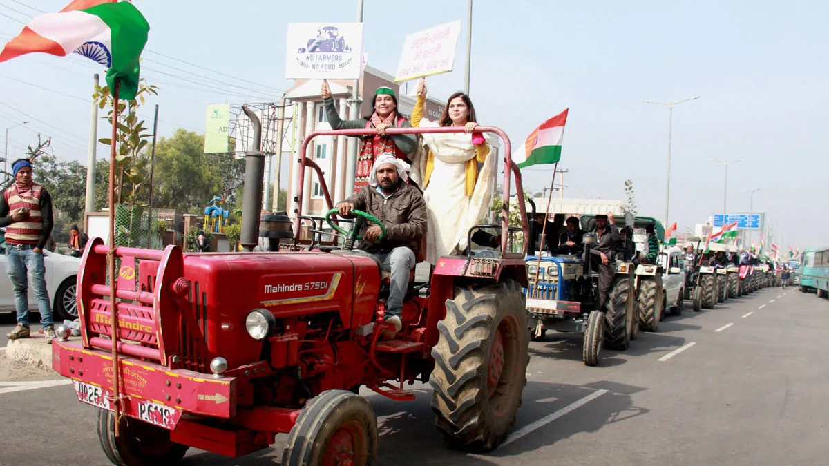 tractor rally- India TV Hindi