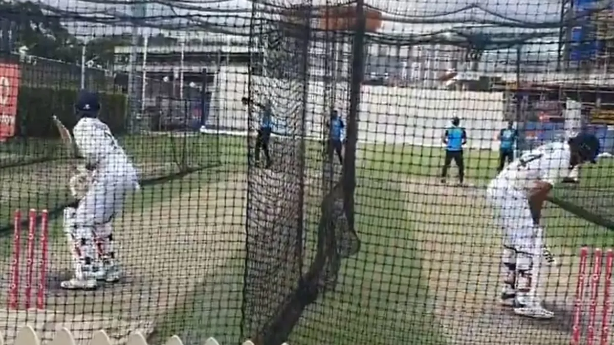 IND vs AUS: Jadeja and Vihari shed sweat in the nets after the second day's play was over, watch vid- India TV Hindi