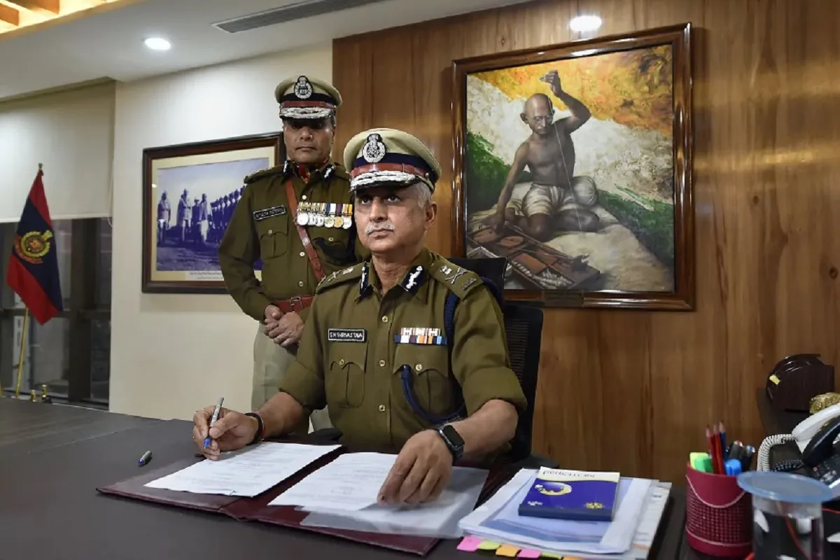 Delhi Police Chief SN Srivastava- India TV Hindi