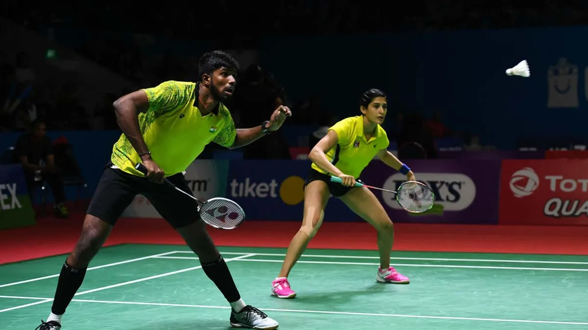 Badminton rankings: Satwiksairaj Rankireddy and Ashwini Ponnappa in top 20 of mixed doubles- India TV Hindi