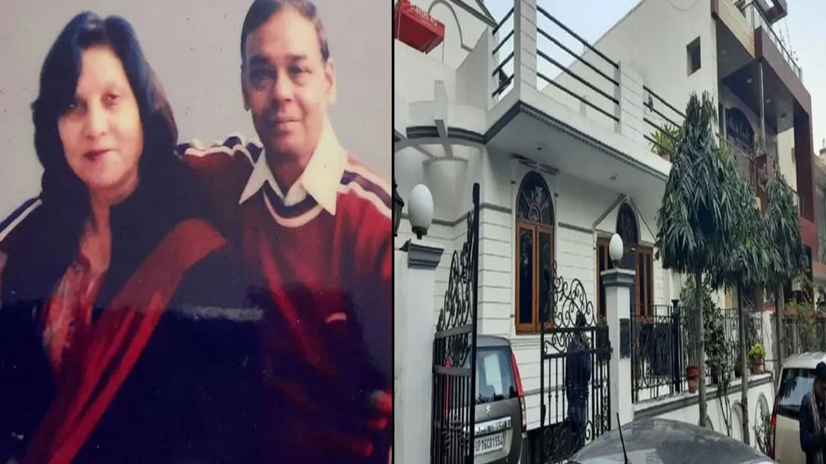 ग्रेटर नोएडा में बुजुर्ग दंपति की उन्हीं के घर में हत्या, मध्य प्रदेश के पूर्व CM के थे रिश्तेदार - India TV Hindi