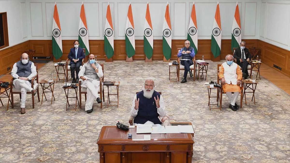 The Prime Minister, Shri Narendra Modi addressing the 6th Governing Council meeting of NITI Aayog, i- India TV Paisa