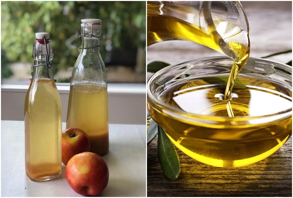 Apple cider vinegar and olive oil- India TV Hindi
