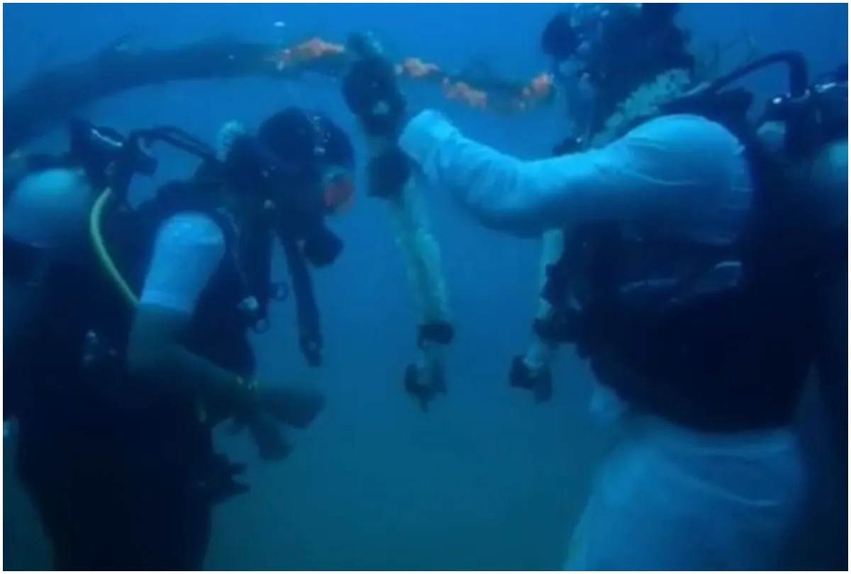 Chennai couple underwater tie the knot- India TV Hindi