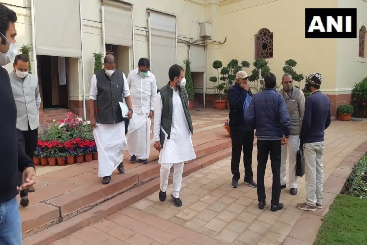 Rahul Gandhi meeting with DMK, Shiv Sena, AIUDF, CPI(M), CPI, IUML, AAP opposition party - India TV Hindi