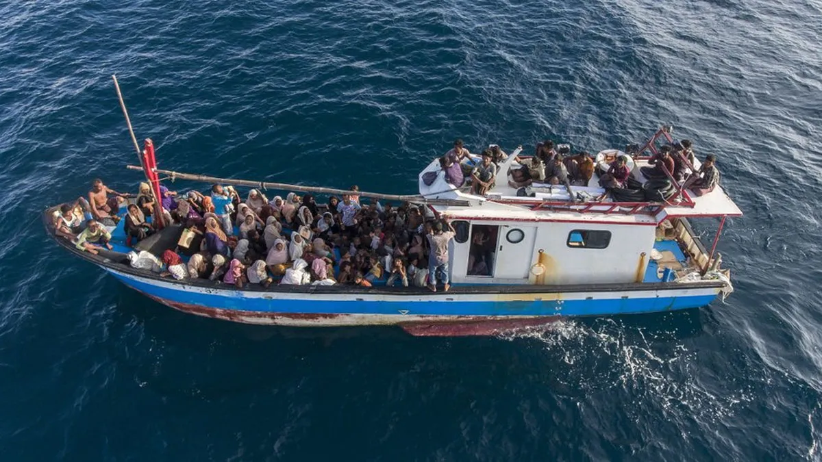 Rohingya, Rohingya Boat, Rohingya Boat Indian Ocean, Indian Ocean Rohingya, Indian Ocean Andaman- India TV Hindi