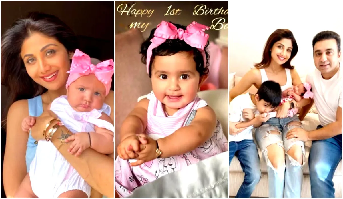 shilpa shetty raj kundra daughter samisha shetty kundra first birthday actress shares adorable video- India TV Hindi