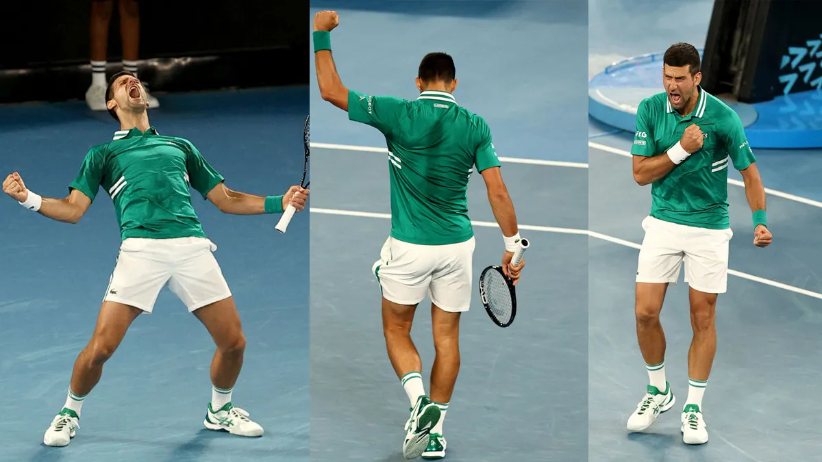 Novak Djokovic Dominic Thiem Australian Open 2021 - India TV Hindi