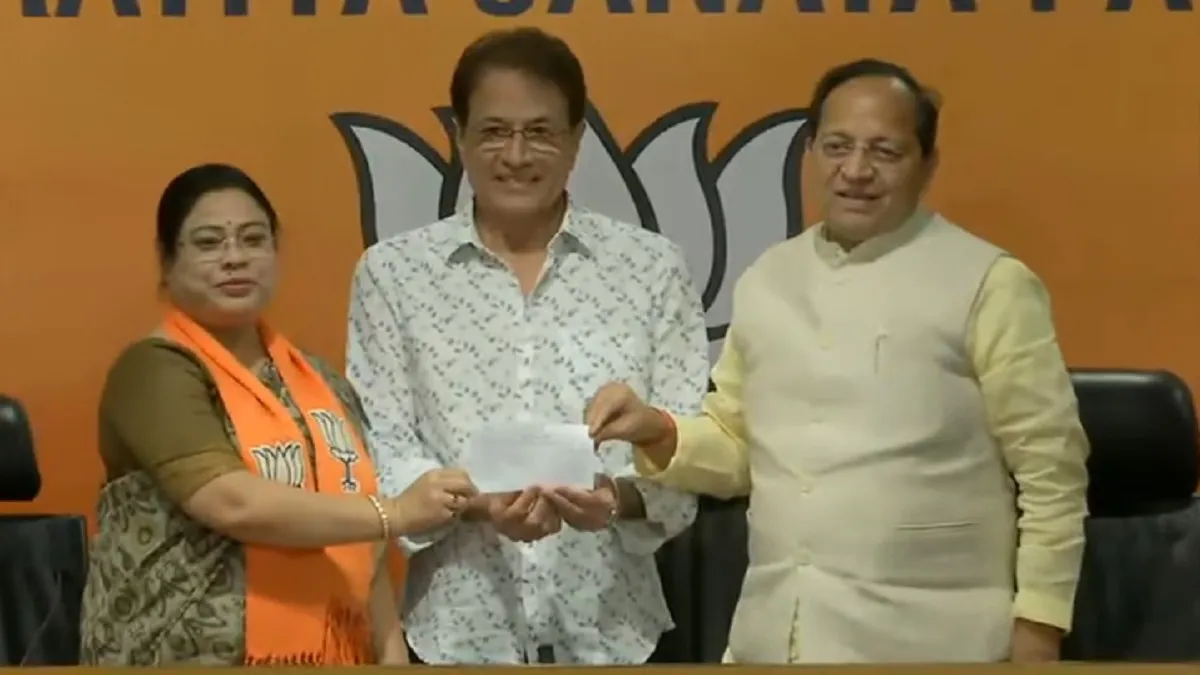 Actor Arun Govil joins BJP at party headquarters in New Delhi.- India TV Hindi